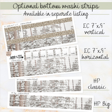 Load image into Gallery viewer, Winter Retreat - weekly kit Erin Condren Vertical Horizontal, Happy Planner Classic, Mini &amp; Big &amp; Hobonichi Cousin
