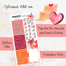 Load image into Gallery viewer, Hearts Desire - FOIL weekly kit Erin Condren Vertical Horizontal, Happy Planner Classic, Mini &amp; Big &amp; Hobonichi Cousin