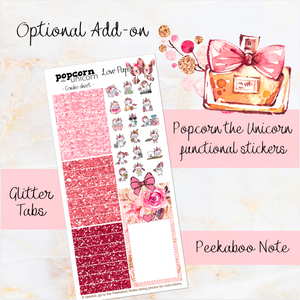 Love Pups - weekly kit Erin Condren Vertical Horizontal, Happy Planner Classic, Mini & Big & Hobonichi Cousin