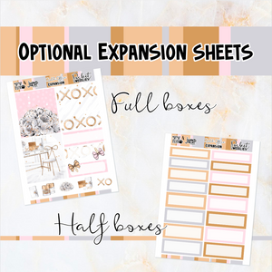 Gold Office - POCKET Mini Weekly Kit Planner stickers