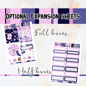 Goodnight - POCKET Mini Weekly Kit Planner stickers