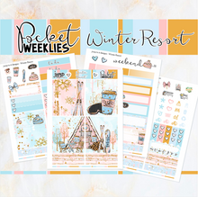 Load image into Gallery viewer, Winter Resort - POCKET Mini Weekly Kit Planner stickers
