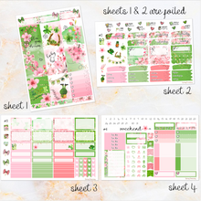 Load image into Gallery viewer, March Spring Dreaming - FOIL weekly kit Erin Condren Vertical Horizontal, Happy Planner Classic, Mini &amp; Big &amp; Hobonichi Cousin