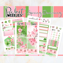 Load image into Gallery viewer, Spring Dreaming - POCKET Mini Weekly Kit Planner stickers