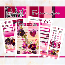 Load image into Gallery viewer, Forever Love - POCKET Mini Weekly Kit Planner stickers