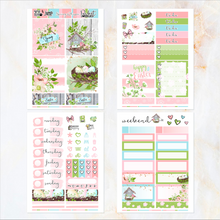 Load image into Gallery viewer, Spring Whisper - POCKET Mini Weekly Kit Planner stickers easter April