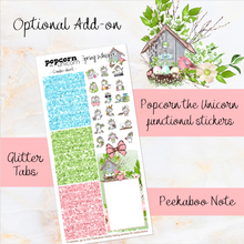 Load image into Gallery viewer, Spring Whisper - FOIL weekly kit Erin Condren Vertical Horizontal, Happy Planner Classic, Mini &amp; Big &amp; Hobonichi Cousin