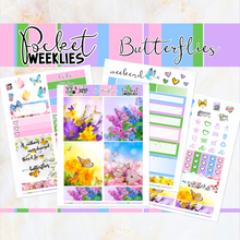 Load image into Gallery viewer, Butterflies - POCKET Mini Weekly Kit Planner stickers