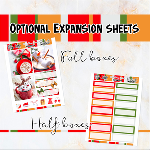 Christmas Cheer - POCKET Mini Weekly Kit Planner stickers