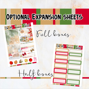 Christmas Joy - POCKET Mini Weekly Kit Planner stickers