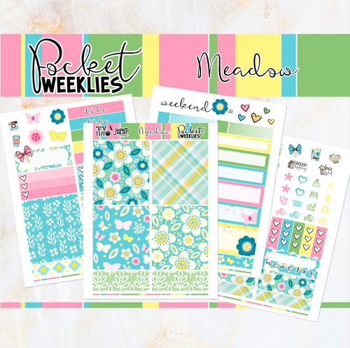Meadow - POCKET Mini Weekly Kit Planner stickers