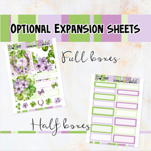 Load image into Gallery viewer, St. Pat&#39;s Day floral - POCKET Mini Weekly Kit Planner stickers