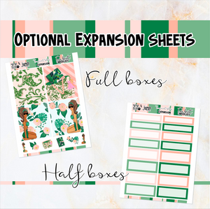 Tropical Vibes - POCKET Mini Weekly Kit Planner stickers