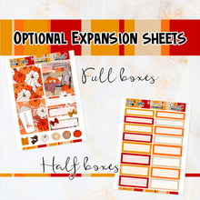 Load image into Gallery viewer, Happy Fall - POCKET Mini Weekly Kit Planner stickers