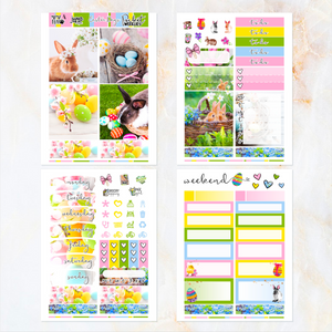 Easter Days - POCKET Mini Weekly Kit Planner stickers