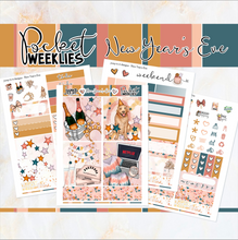Load image into Gallery viewer, New Year&#39;s Eve - POCKET Mini Weekly Kit Planner stickers