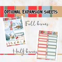 Load image into Gallery viewer, Golden Christmas - POCKET Mini Weekly Kit Planner stickers