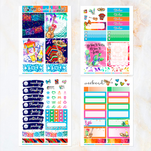 Cinco de Mayo - POCKET Mini Weekly Kit Planner stickers