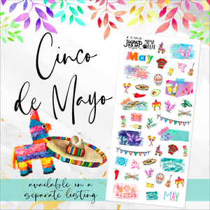 May Cinco de Mayo - The Nitty Gritty Monthly - Happy Planner Classic