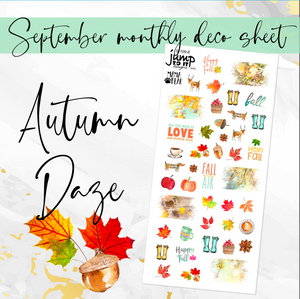 Cozy Autumn Deco Stickers