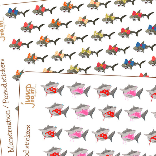 Period Menstruation tracker planner stickers           (R-119+)