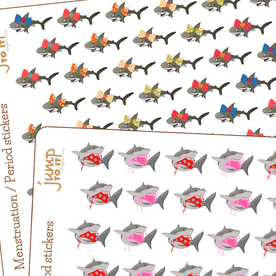 Period Menstruation tracker planner stickers           (R-119+)