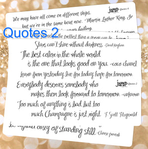 Quotes inspiration stickers             (S-121+)