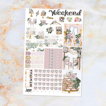 Load image into Gallery viewer, I Do Wedding sampler stickers - for Happy Planner, Erin Condren Vertical and Horizontal Planners