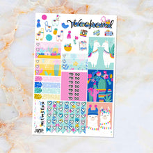 Load image into Gallery viewer, Llama Love sampler stickers - for Happy Planner, Erin Condren Vertical and Horizontal Planner