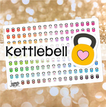 Load image into Gallery viewer, Kettlebell Functional rainbow stickers          (S-113-13)