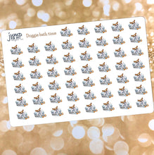 Load image into Gallery viewer, Dog Bath Reminder stickers                     (R-109)