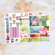 Load image into Gallery viewer, Rainy Days sampler stickers - for Happy Planner, Erin Condren Vertical and Horizontal Planners