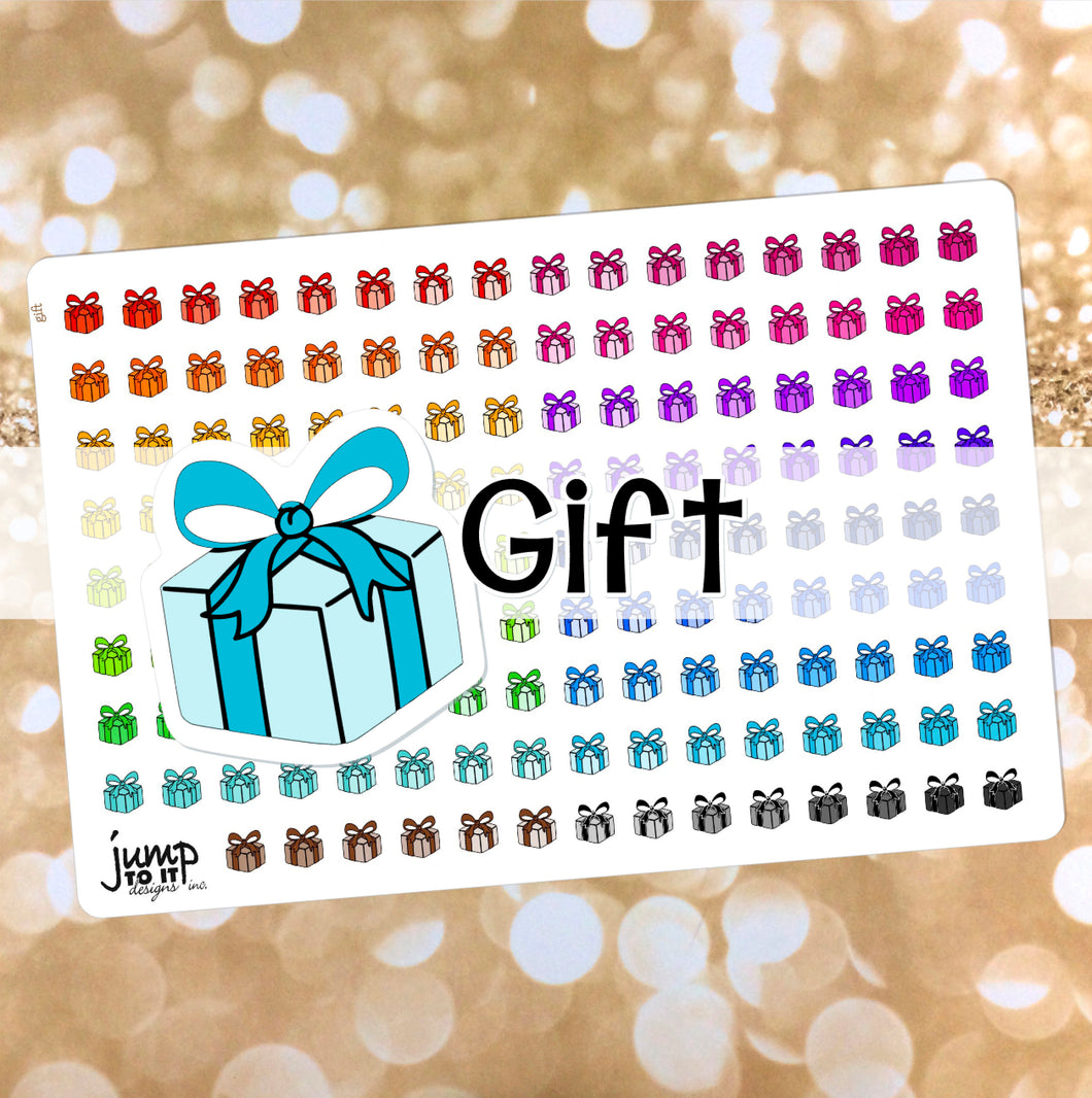 Gift Functional rainbow stickers             (S-113-9)