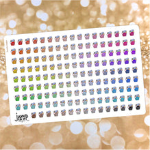 Load image into Gallery viewer, Laundry Basket Functional rainbow stickers              (S-113-14)