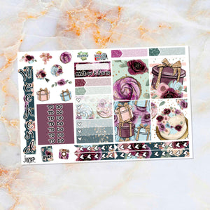Life's a Gift sampler stickers - for Happy Planner, Erin Condren Vertical and Horizontal Planners