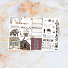 Load image into Gallery viewer, Farmhouse Harvest sampler stickers - Happy Planner, Erin Condren Vertical and Horizontal Planners
