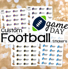 Load image into Gallery viewer, Custom Football stickers             (R-139)