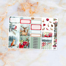 Load image into Gallery viewer, Winter Wonderland sampler stickers - for Happy Planner, Erin Condren Vertical and Horizontal Planners