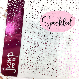 Foil Planner Stickers - STARDUST Foil Washi - Erin Condren Happy Planner B6