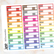 Load image into Gallery viewer, Bill Due Reminder Stickers               (R-100)