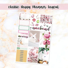 Load image into Gallery viewer, Easter Rose sampler stickers - for Happy Planner, Erin Condren Vertical and Horizontal Planners