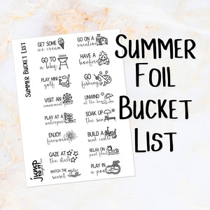 Foil - Bucket List SUMMER  (F-104)