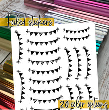 Load image into Gallery viewer, Foil - Icon BANNER stickers  (F-150-2)