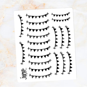 Foil - Icon BANNER stickers  (F-150-2)