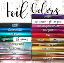 Load image into Gallery viewer, Foil Planner Stickers - DIVIDERS - Erin Condren Happy Planner B6 Hobo