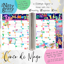 Load image into Gallery viewer, May Cinco de Mayo - The Nitty Gritty Monthly - Happy Planner Classic