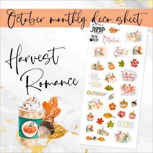 Holiday stickers w/ Icons planner calendar (S-115-2) – Jump To It