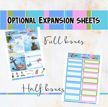 Load image into Gallery viewer, Sailin&#39; Away - POCKET Mini Weekly Kit Planner stickers