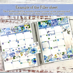 January Winter’s Dream - The Nitty Gritty Monthly - Erin Condren Vertical Horizontal